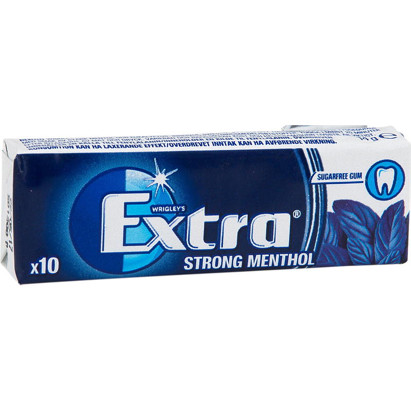 Extra Extra 14 g Strong menthol