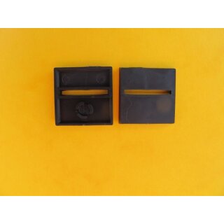 25mm x 25mm Eckbases geschlitzt inkl. Neodymfassung (10)