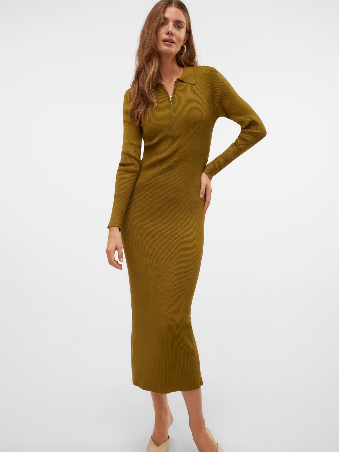 VMMAITE Langes Kleid