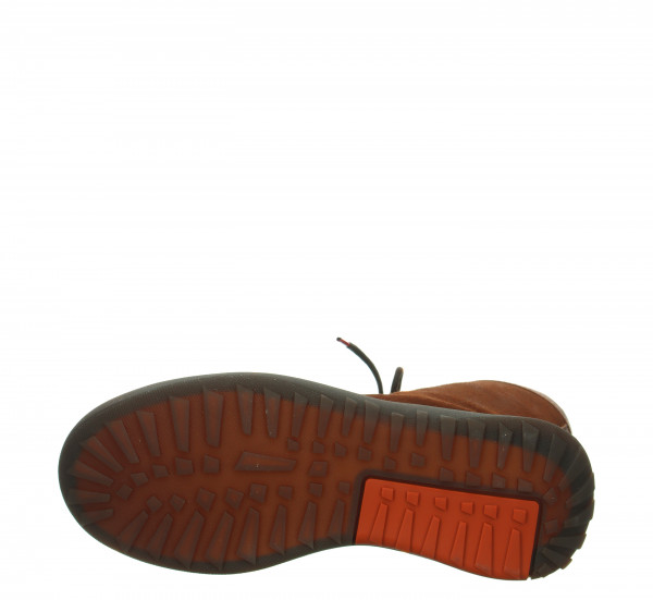 KUSABI Schnürboots - Kastanie/Kombi
