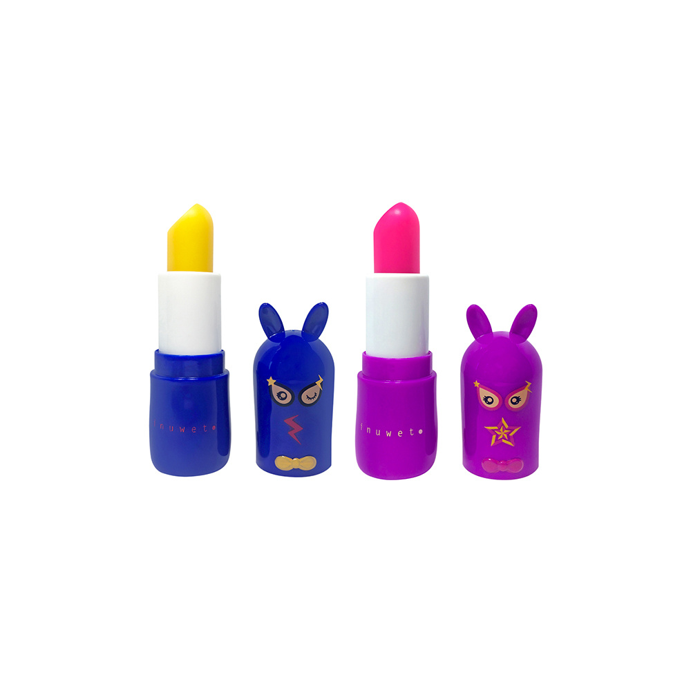 Inuwet Coffret Duo Super Héros Framboise / Kiwi Baume à lèvres Naturel & Vegan