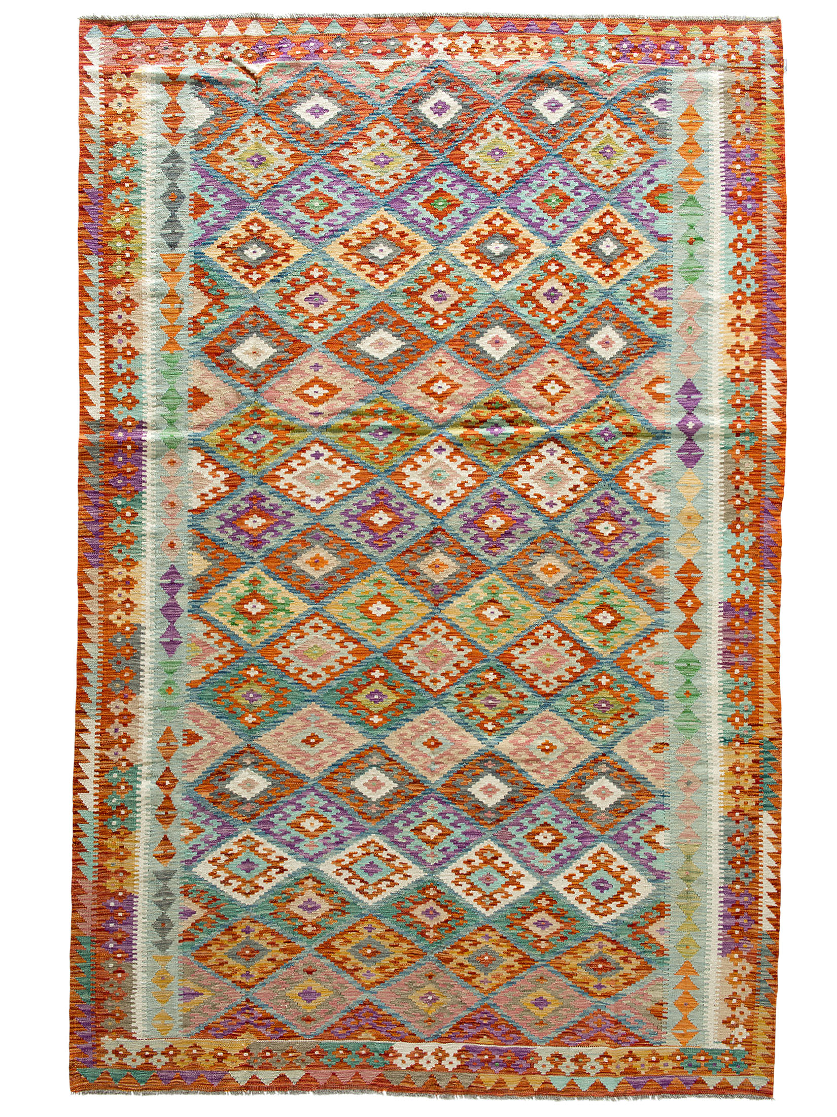 Afghan Kelim ca. 203 x 303 cm, Unikat / Einzelstück