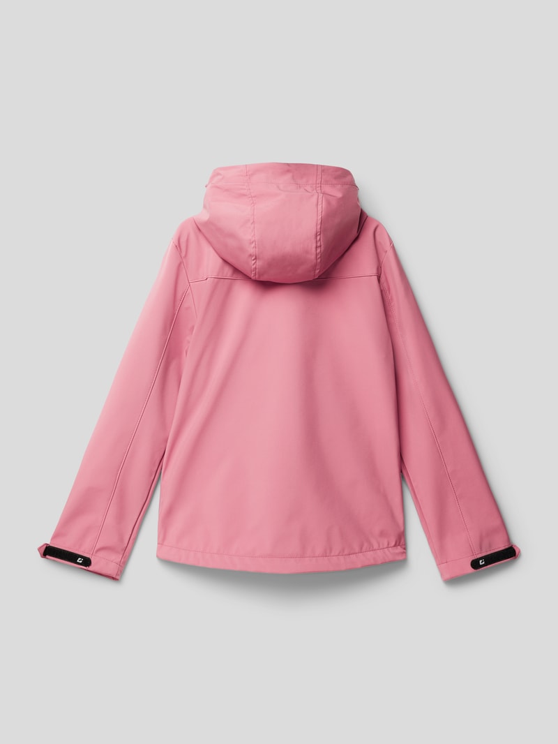 Jacke mit Reißverschlusstaschen Modell 'KOS' in altrosa