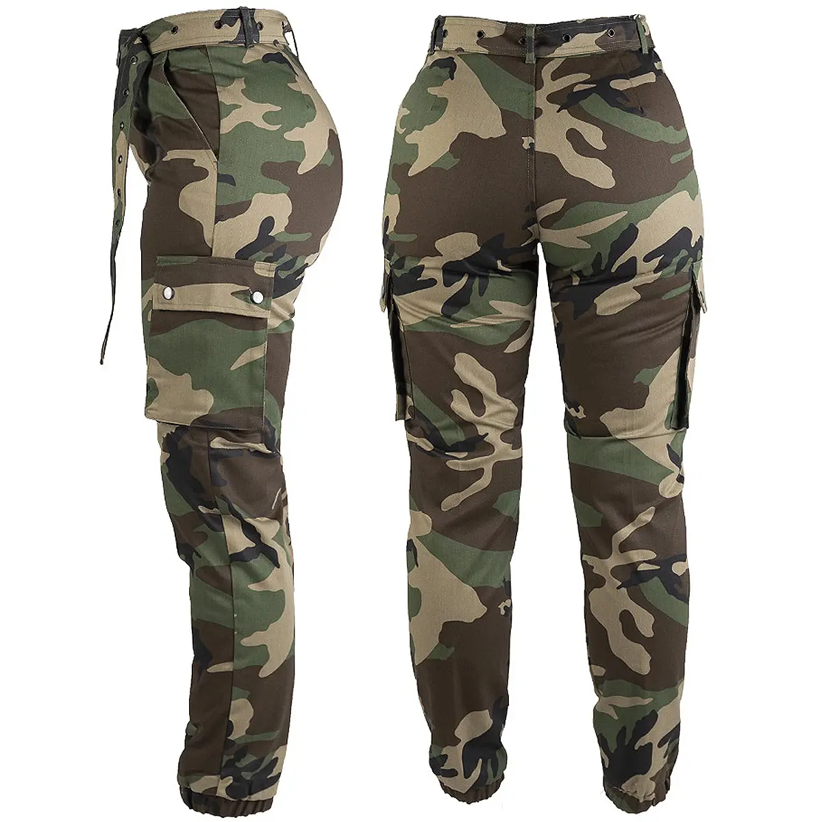Army Pants Woman woodland
