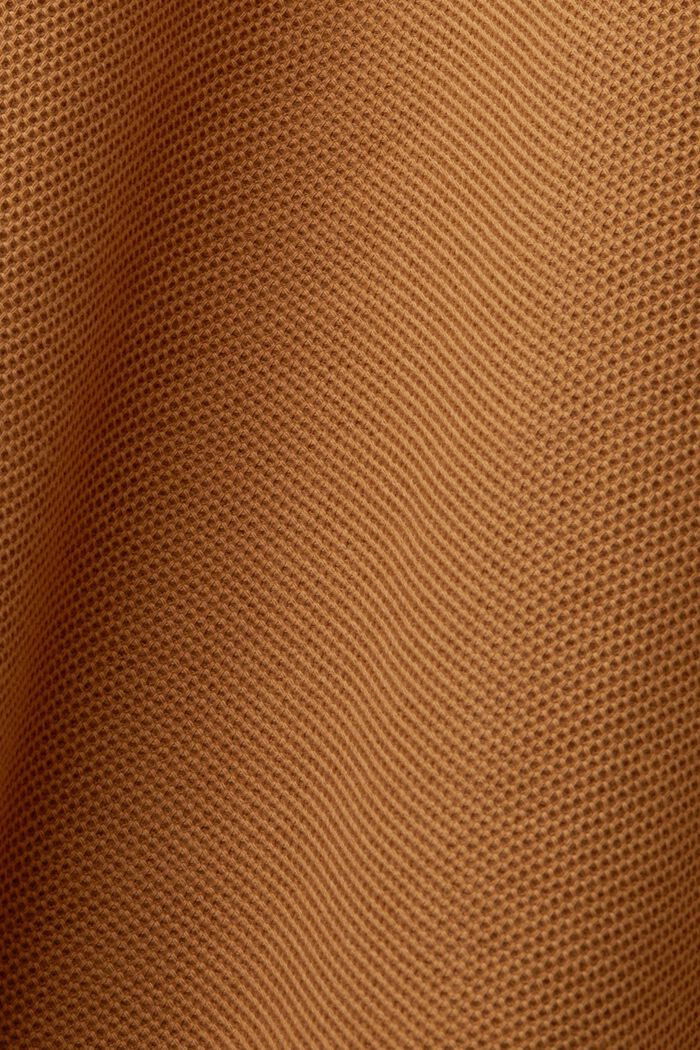 Piqué-Poloshirt mit Glitzer, 100 % Baumwolle
