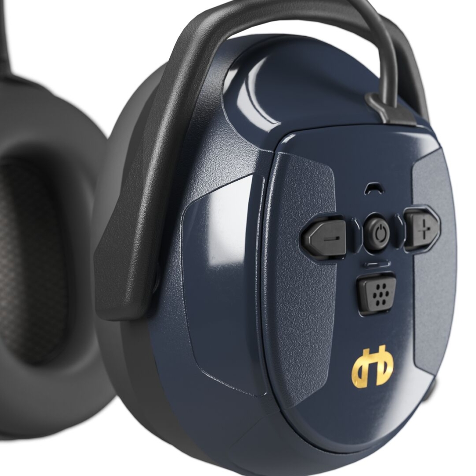 Hellberg 48012-001 Nauszniki z pałąkiem na głowę X-STREAM MP z Multipoint BT + LD