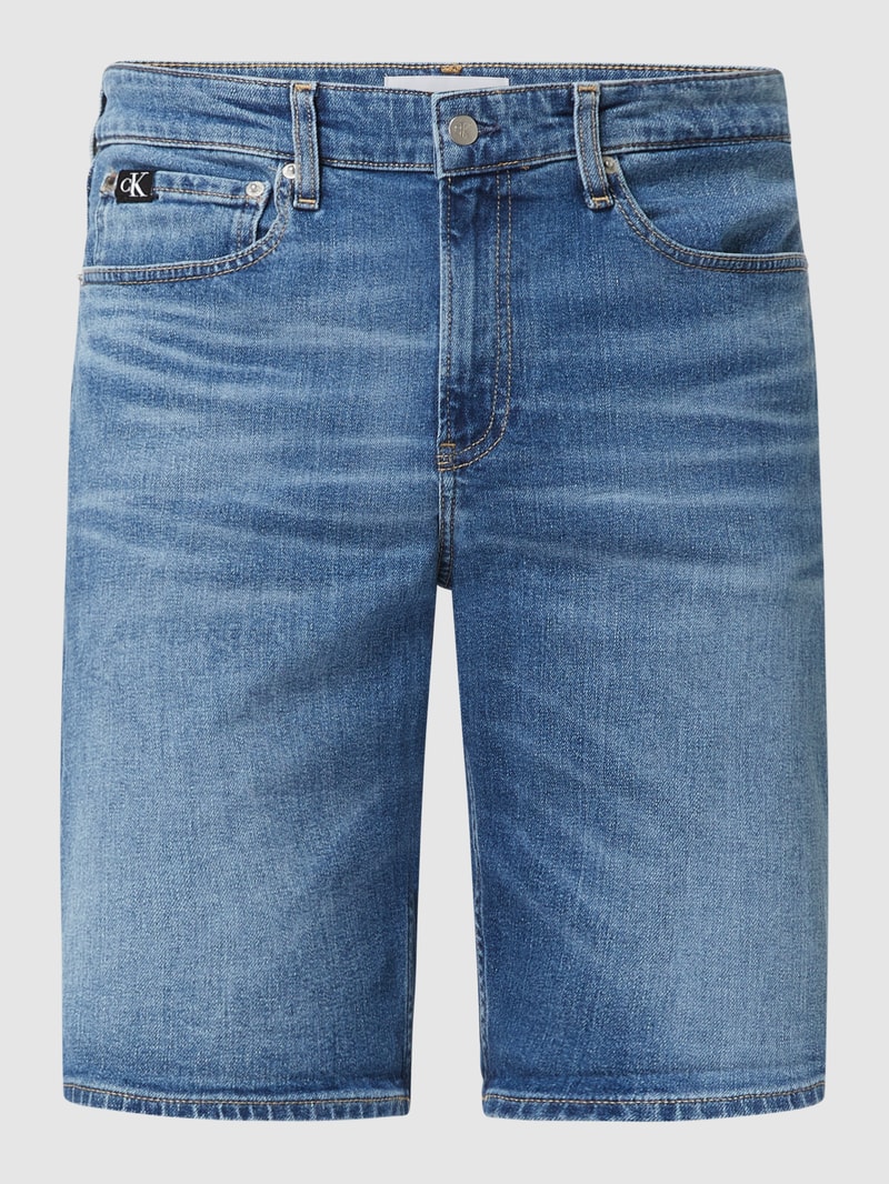 Regular Fit Jeansshorts mit Stretch-Anteil  in jeans