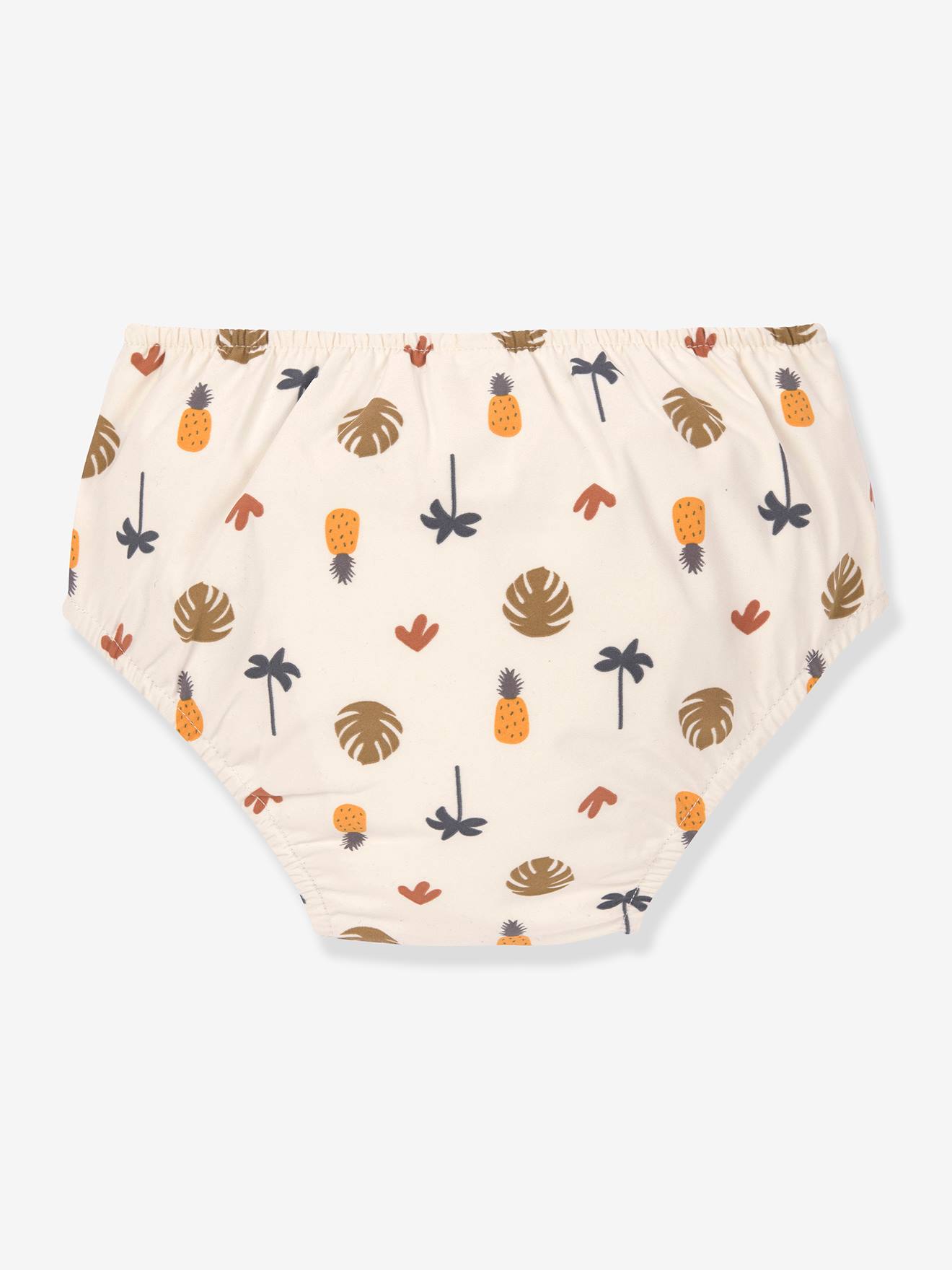 Lässig Mädchen Baby Windelbadehose LÄSSIG - grün bedruckt