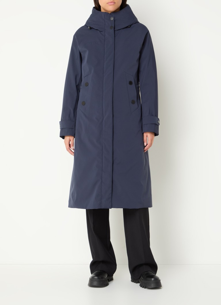 Creenstone Enite quilted rain jacket with removable lining