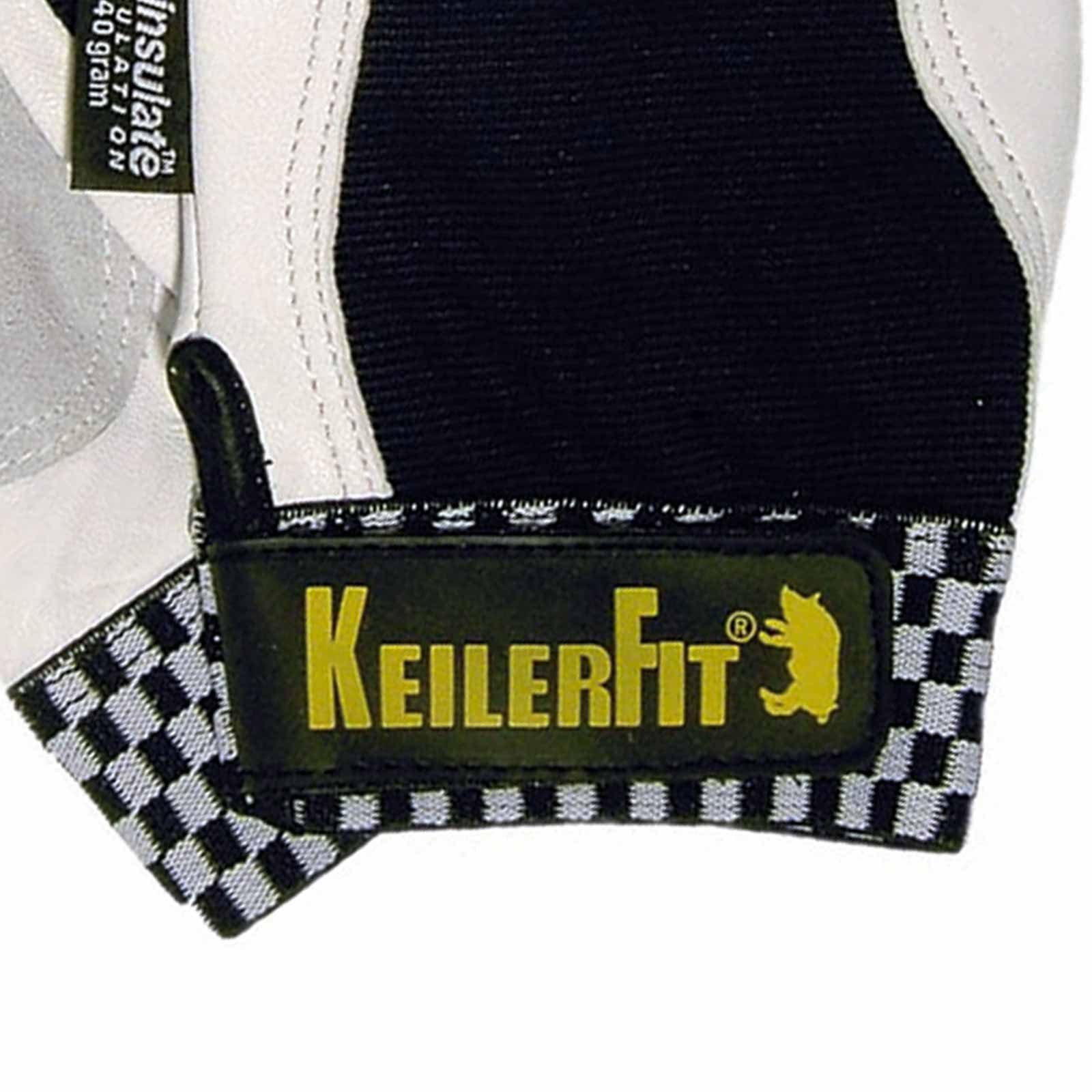 Keiler Forst Leder-Arbeitshandschuhe Kälteschutzhandschuhe Keiler Fit Winter Forsthandschuh Thermohandschuh