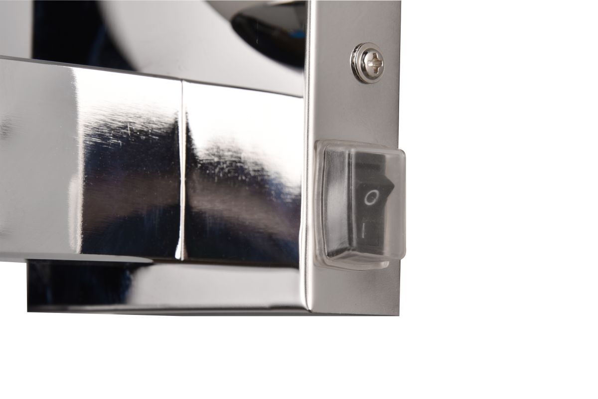 TRIO LED Wandlampe Kula chrom 1-flg Kula
