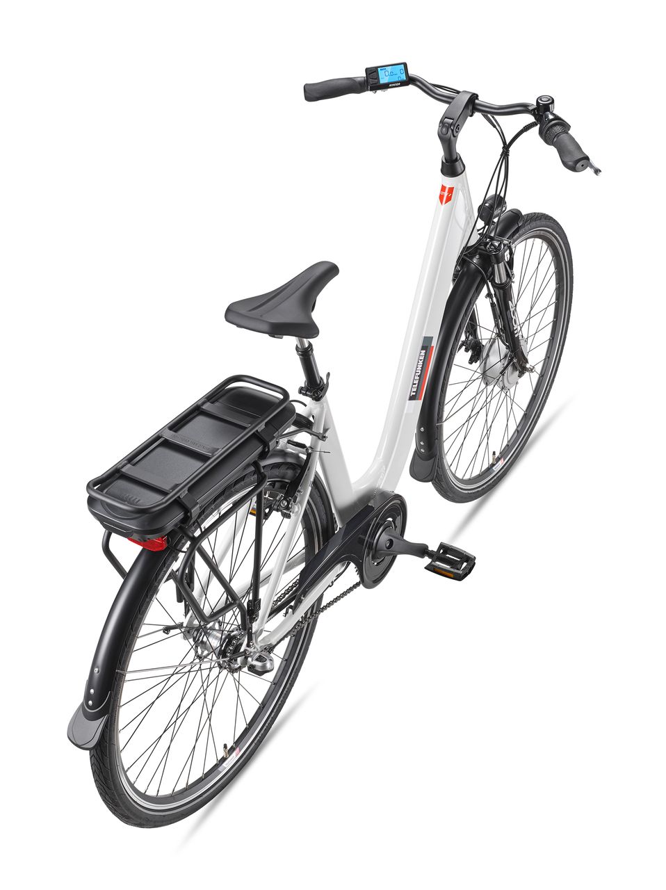 Telefunken City E-Bike RC835 Multitalent mit 3-Gang Shimano Nabenschaltung, Weiß