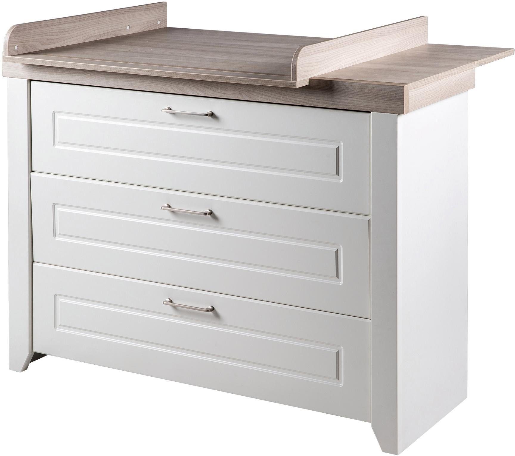 roba® Wickelkommode Felicia, breit mit Schubladen