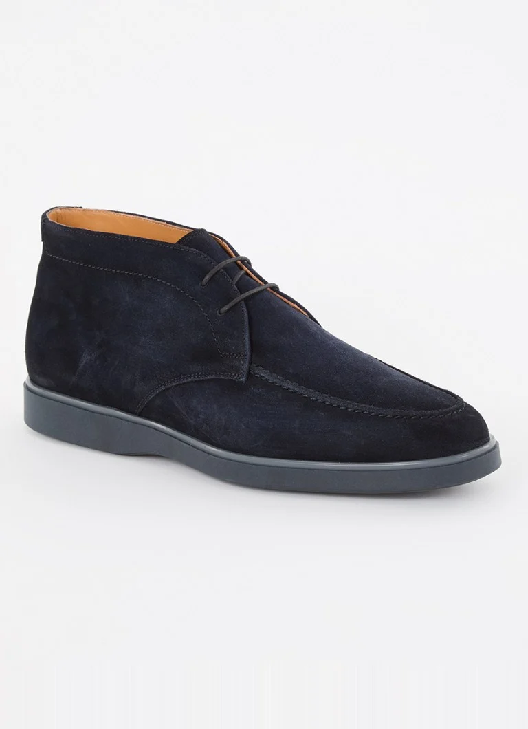 Magnanni suede lace-up shoe