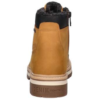 Tom Tailor Schnür Boots in gelb