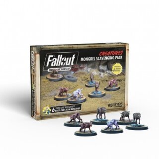 Fallout: Wasteland Warfare - Creatures: Mongrel Scavenging Pack(EN)