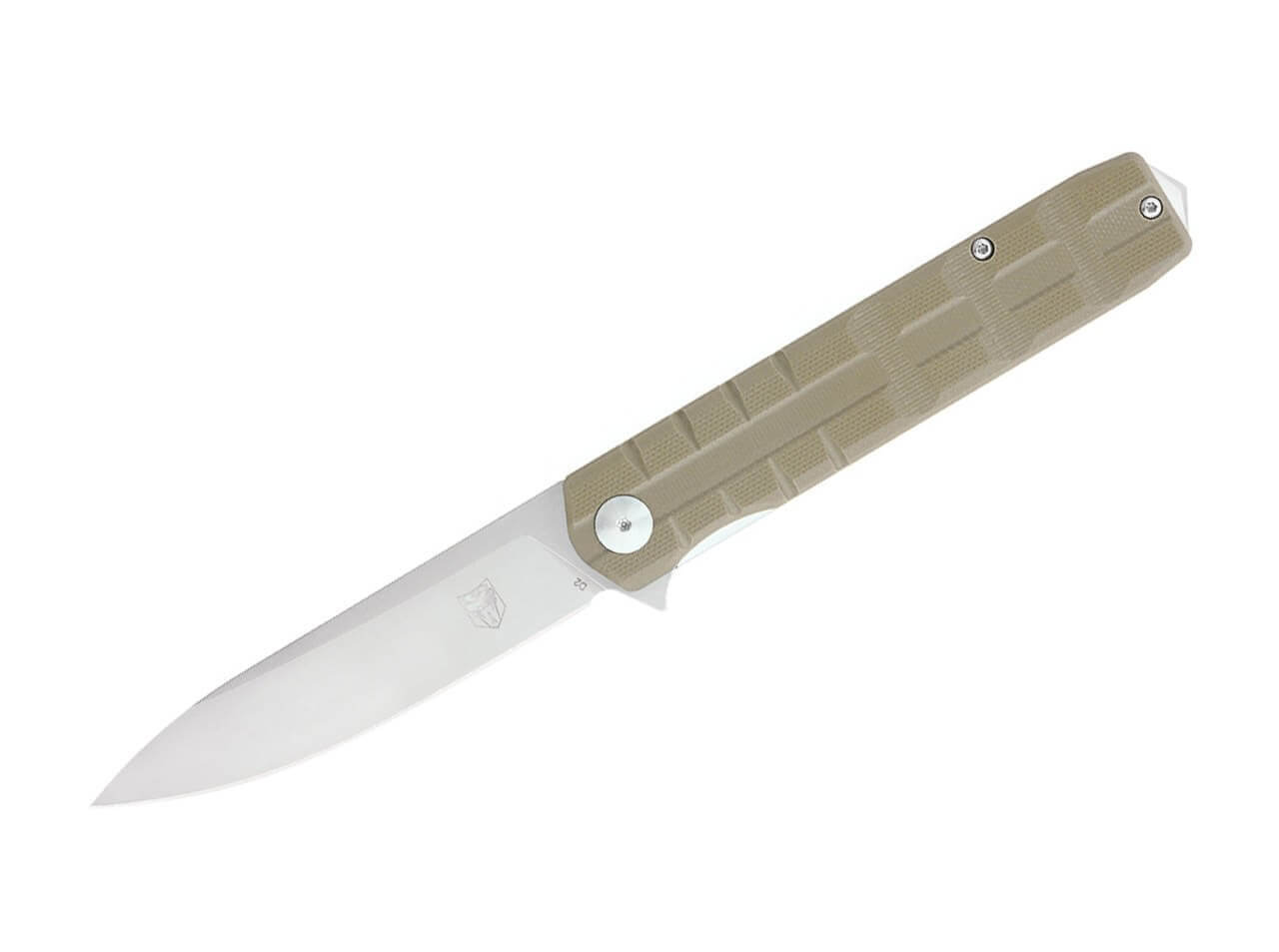 Kuzio G10 Tan Drop Not Serrated