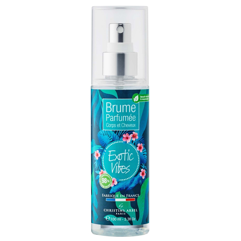 christine arbel Brume Corps et Cheveux EXOTIC VIBES 100ml BRUME PARFUMEE