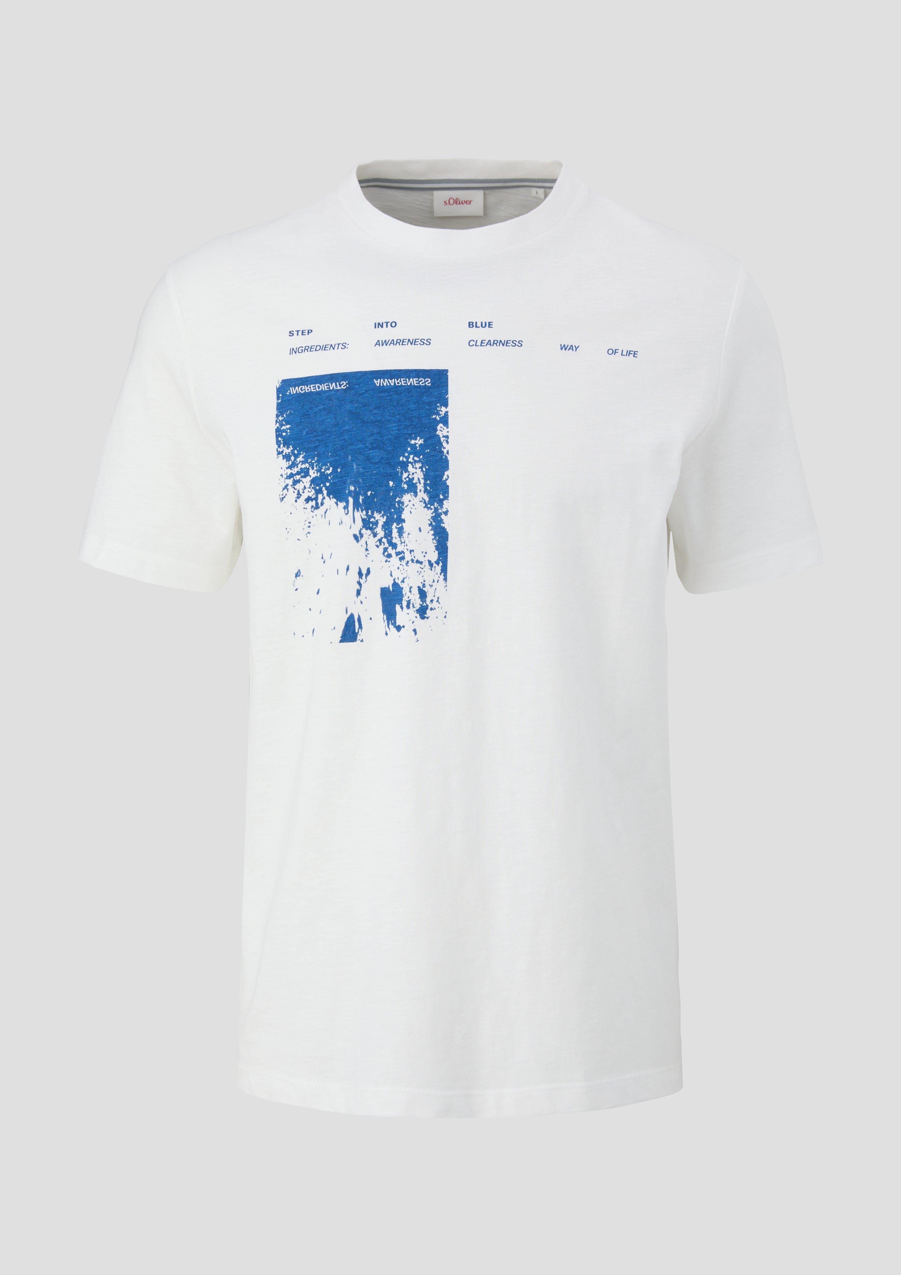 T-Shirt mit Rundhalsausschnitt  2143918-01D1