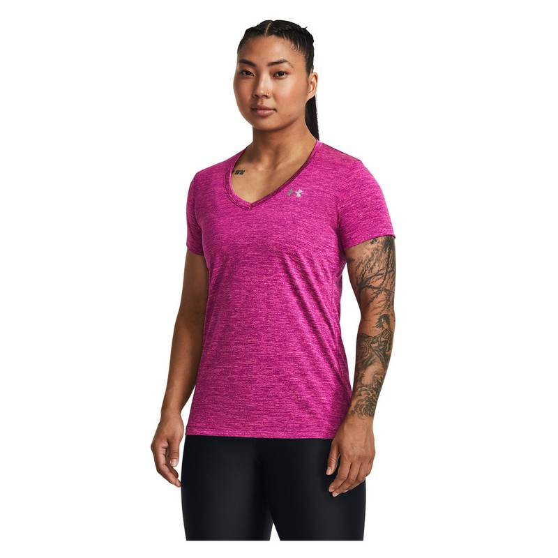 Under Armour Tech Twist V-Neck Funktionsshirt Damen