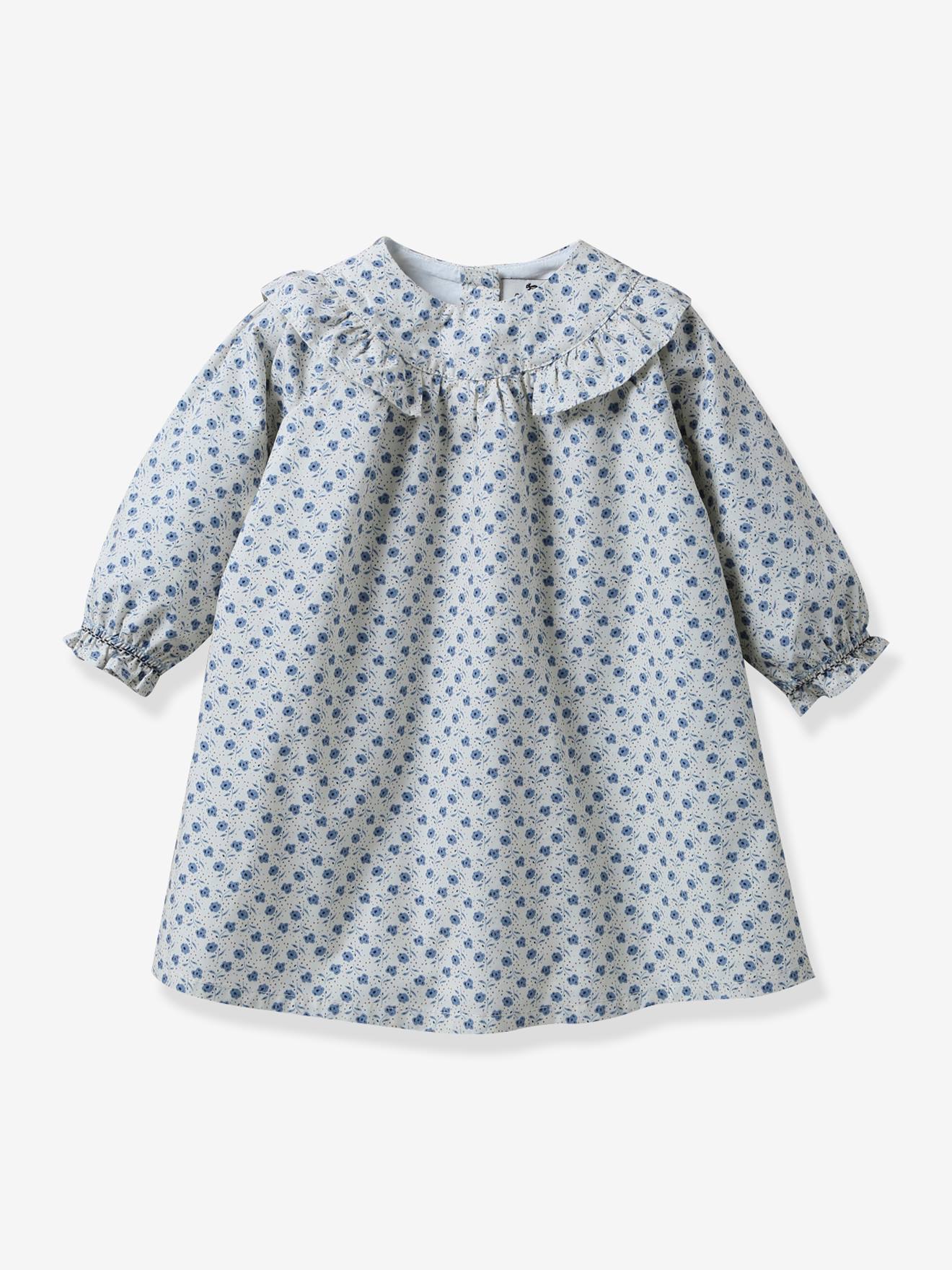 Cyrillus Baby Kleid CYRILLUS - weiß bedruckt