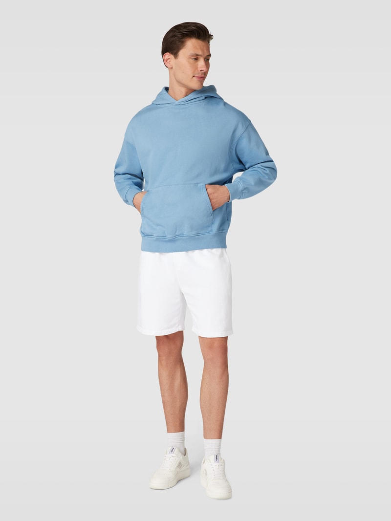 Oversized Hoodie aus Bio-Baumwolle in hellblau
