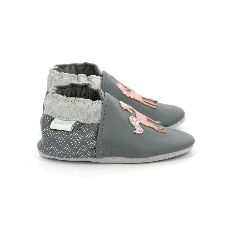 Chaussons cuir Sweetunicorn