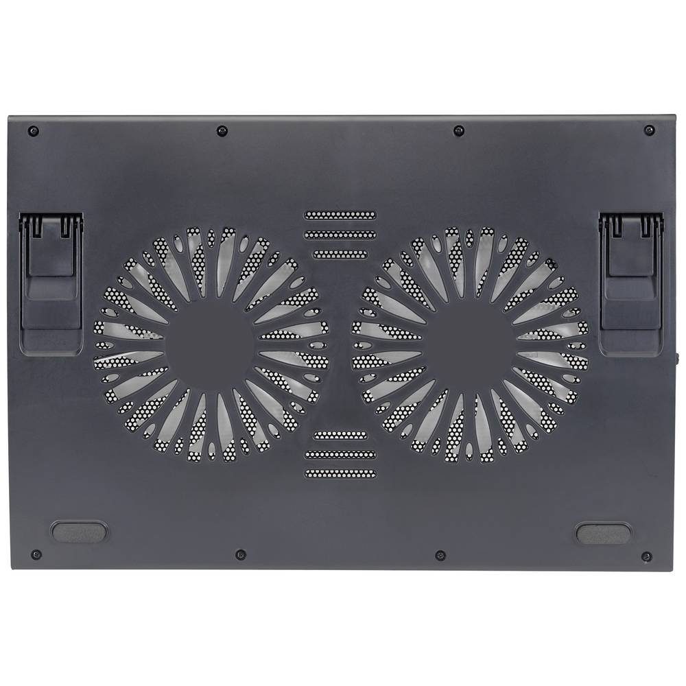 Conceptronic Laptoptisch Notebook-Kühlunterlage, 2 Lüfter