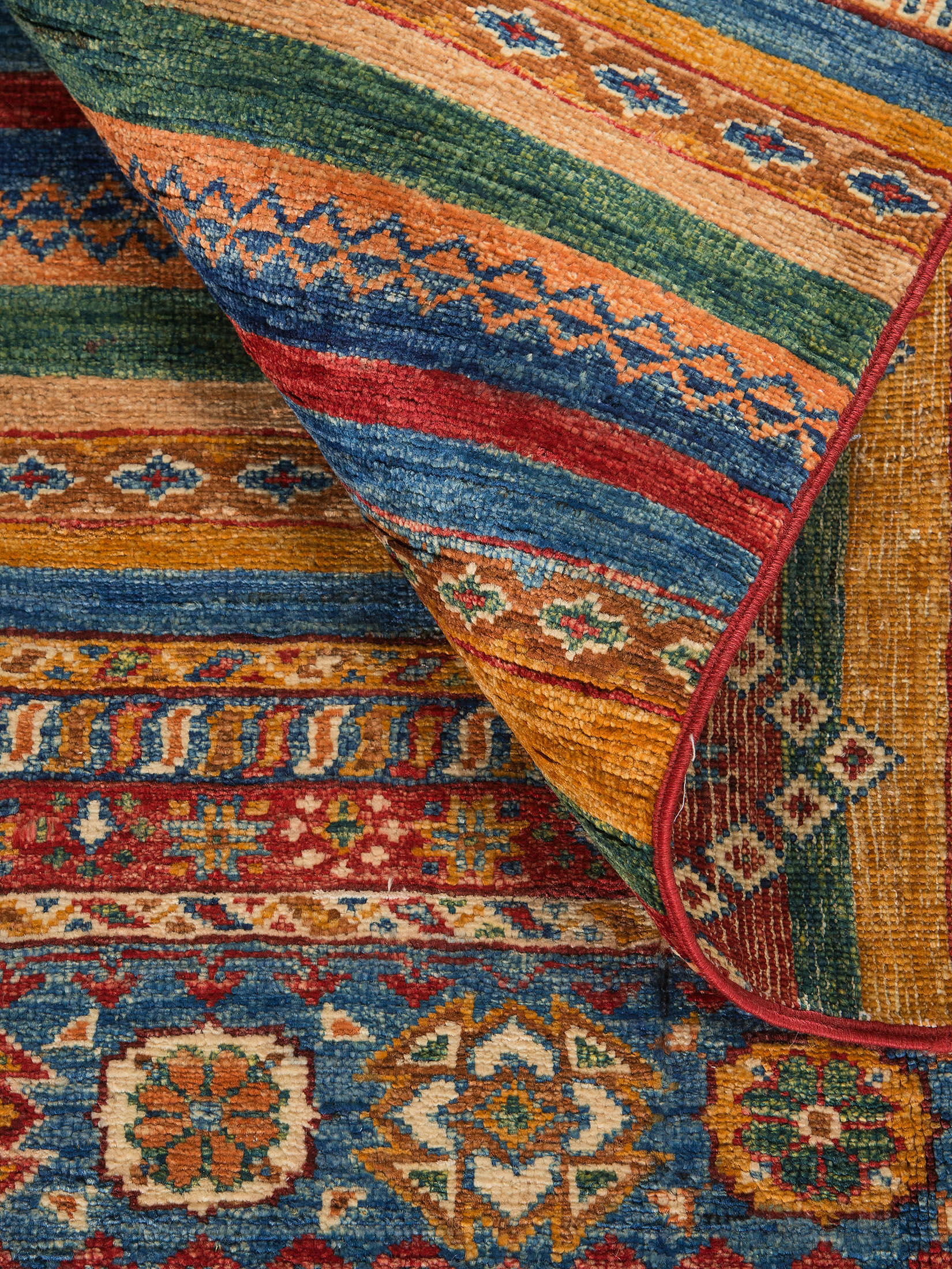 Chobi Schal ca. 197 x 304 cm, Unikat / Einzelstück