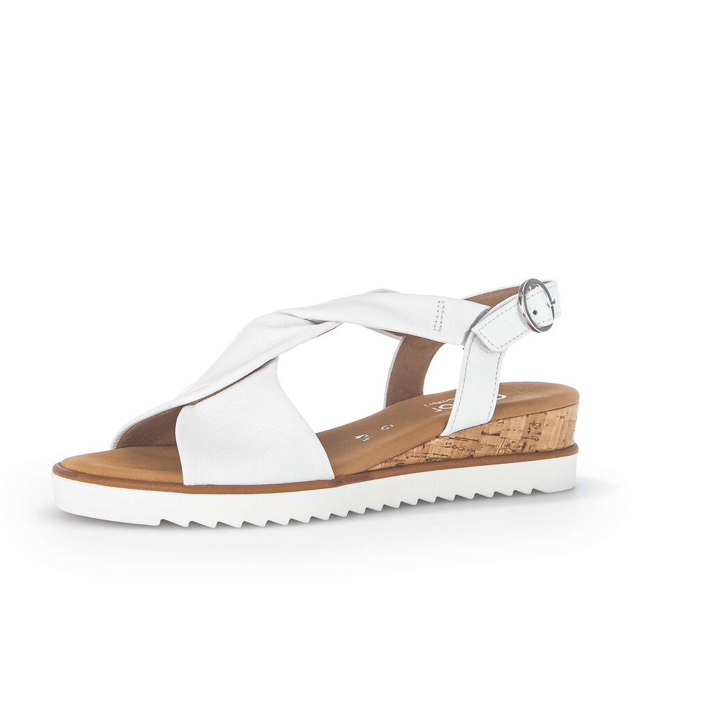 Gabor comfort Keilsandalette weiß