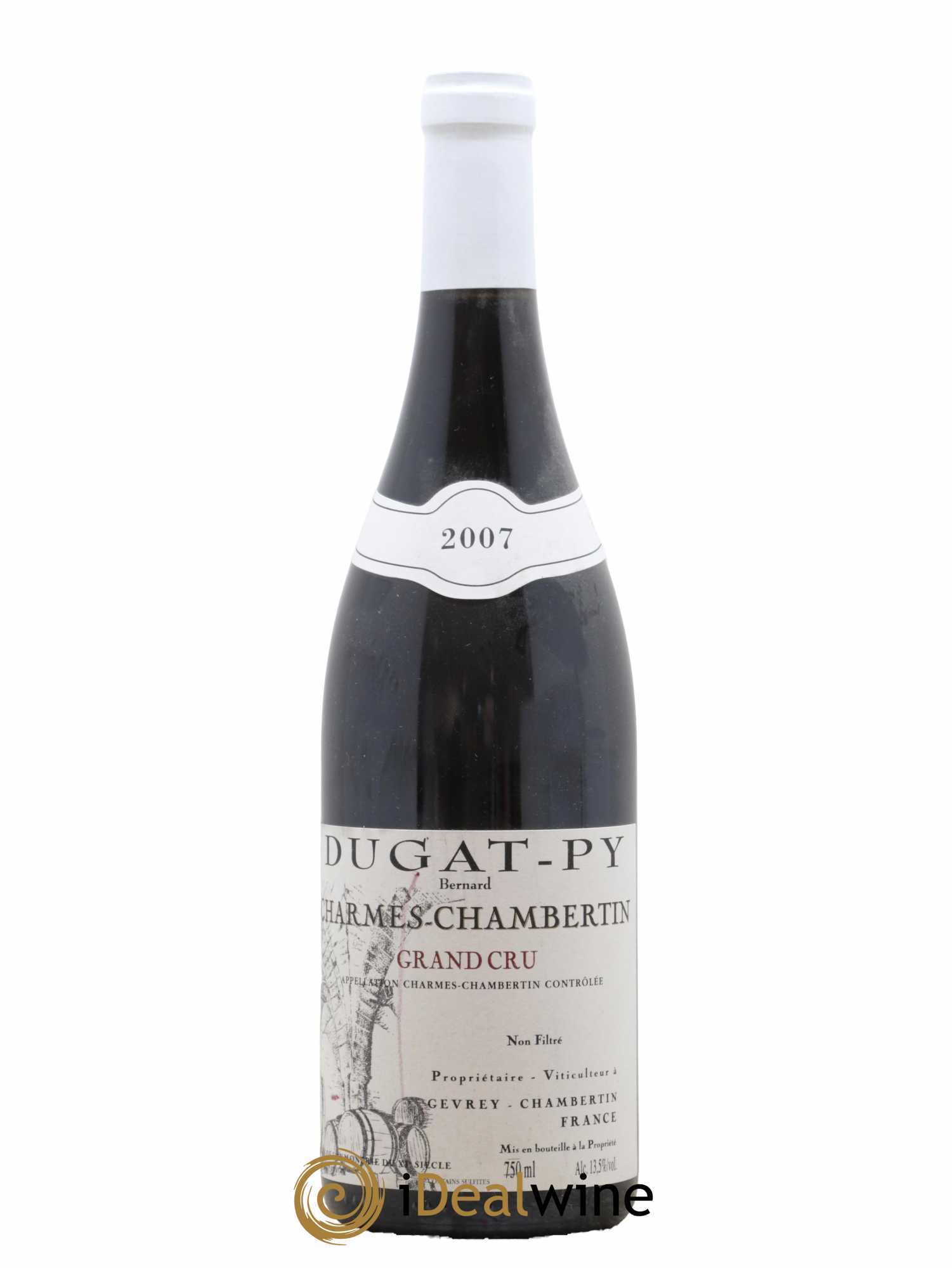 Charmes-Chambertin Grand Cru Dugat-Py  2007 - Lot de 1 Bouteille