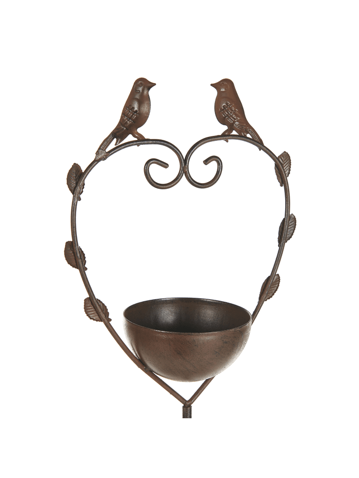 Beliani Vogelbrunnen SPARROW in Braun - (W) 20 x (H) 150 x (L) 10 cm günstig kaufen onesize