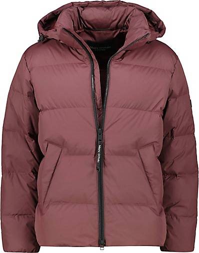 Marc O'Polo Herren Daunenjacke mit Kapuze