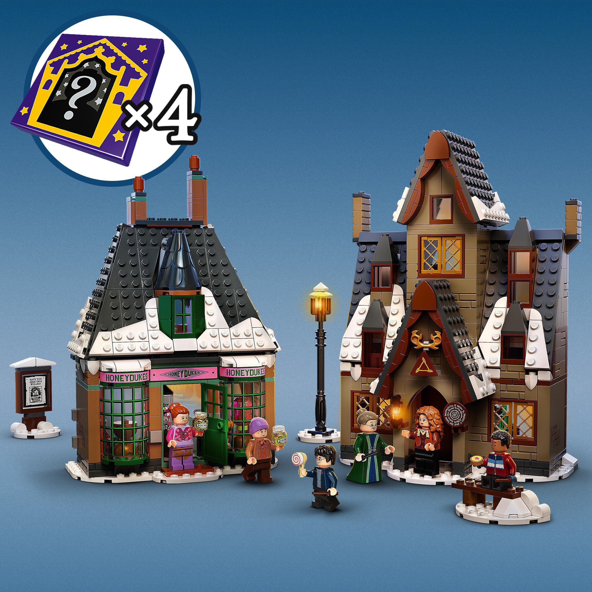LEGO® Konstruktionsspielsteine Besuch in Hogsmeade™ (76388), LEGO® Harry Potter™, (851 St)