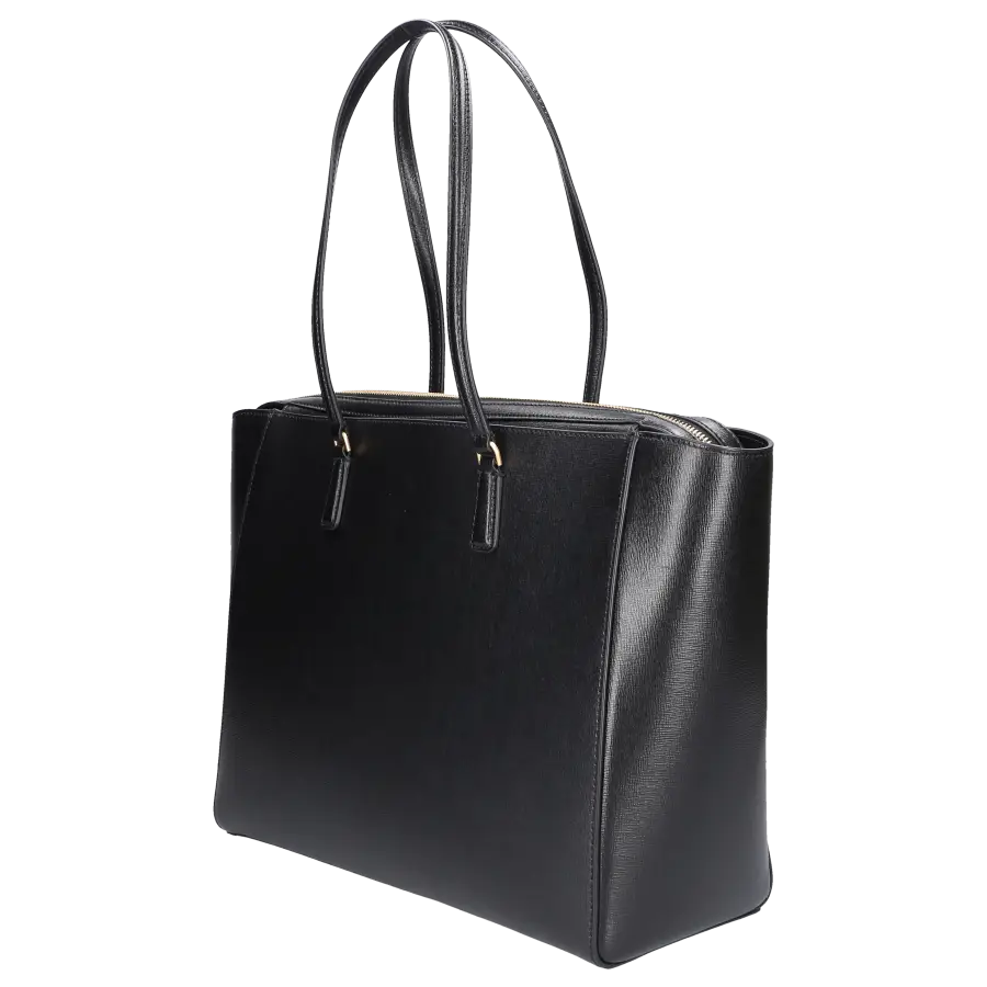 Tory Burch - Shopper ROBINSON TOTE Kalbsleder - schwarz