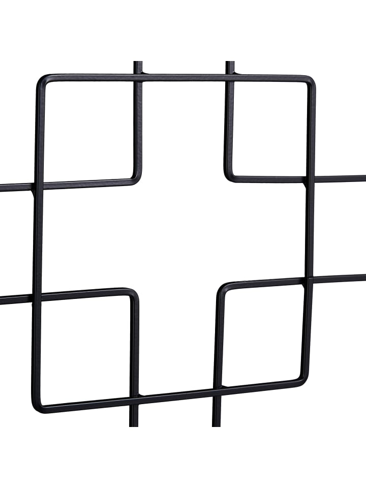relaxdays 3er Set Rankgitter in Schwarz - (H)122 cm günstig kaufen onesize