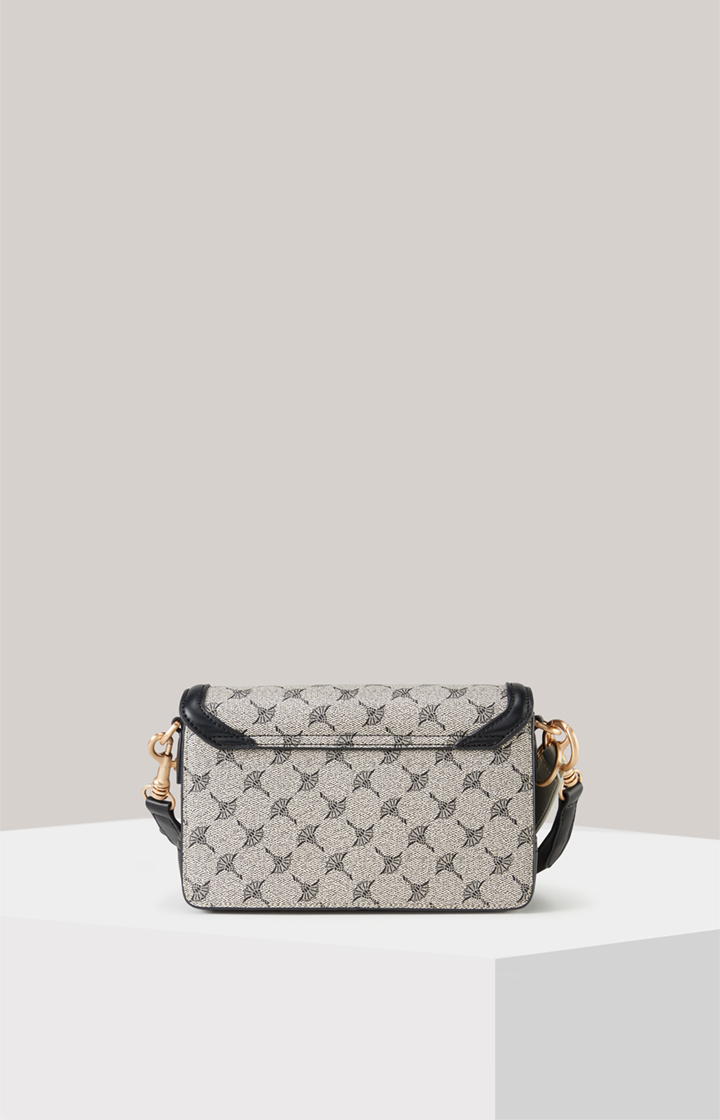 Schultertasche Mazzolino Edition Sousa in Schwarz/Offwhite