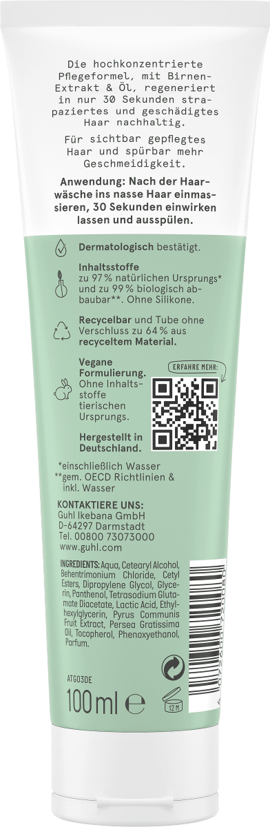 Haarkur 30_sek Reparatur, 100 ml