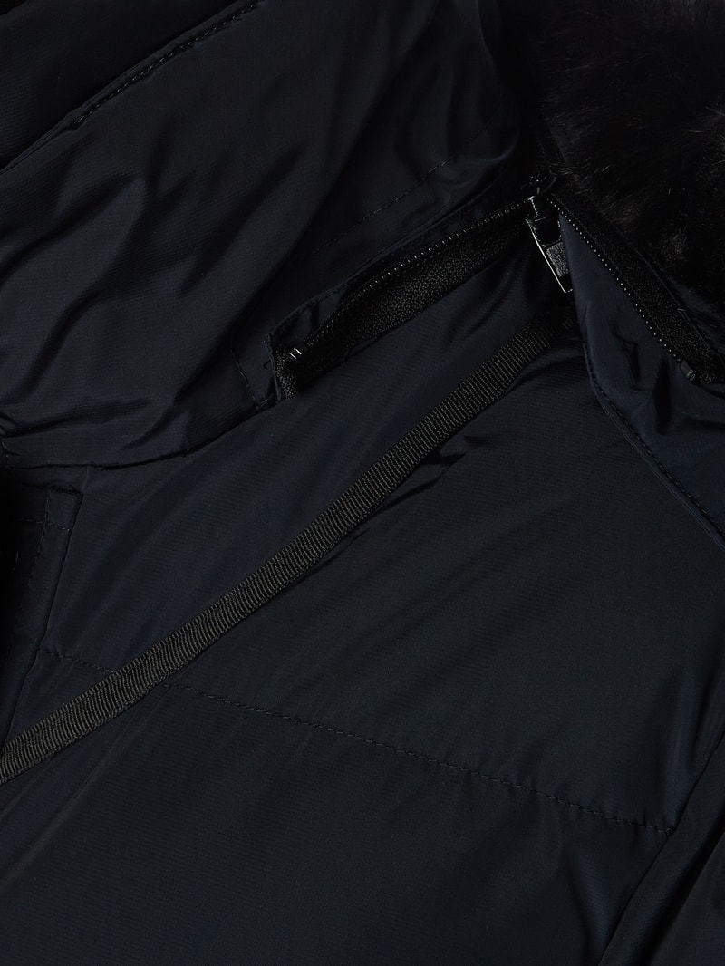 Funktionsjacke mit Label-Details Modell 'Kitzbühel' in marineblau