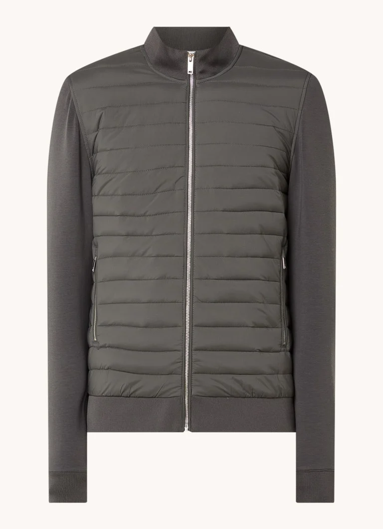 Reiss Freddie -collegepaita, jossa on topattu etuosa