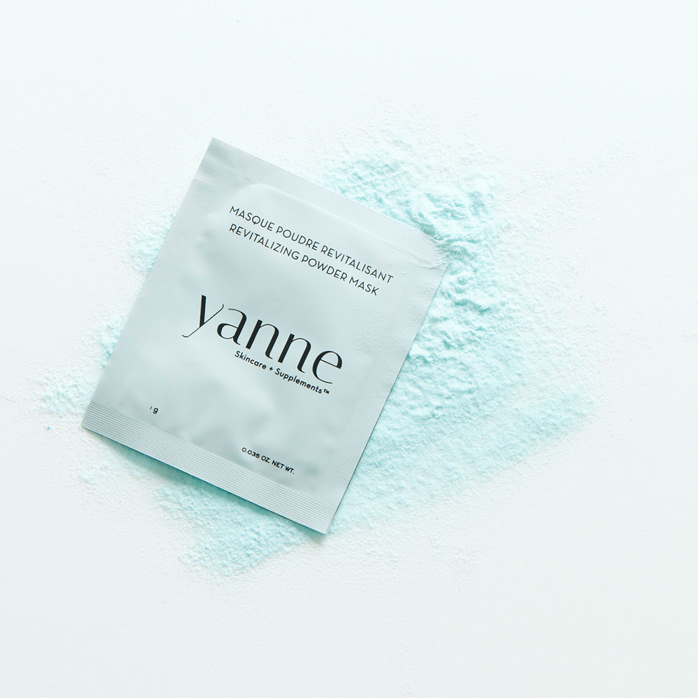 yanne Masque poudre revitalisant masque visage
