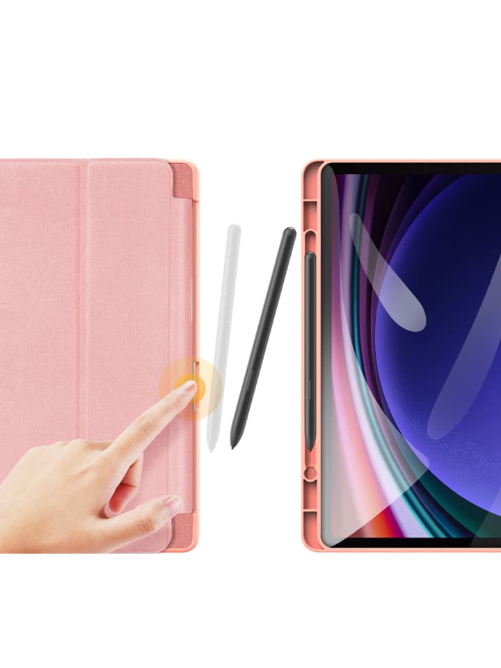 COFI 1453 Smart Sleep Case Tablethülle kompatibel mit Samsung Galaxy Tab S10 FE in Pink günstig kaufen onesize
