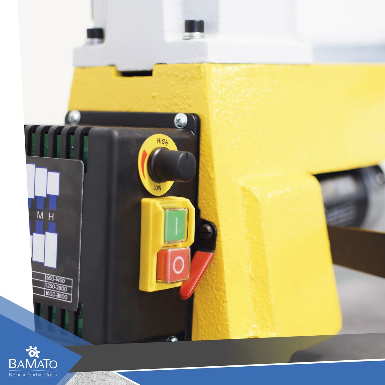 BAMATO Drechselmaschine WL-460V mit variabler Geschwindigkeit