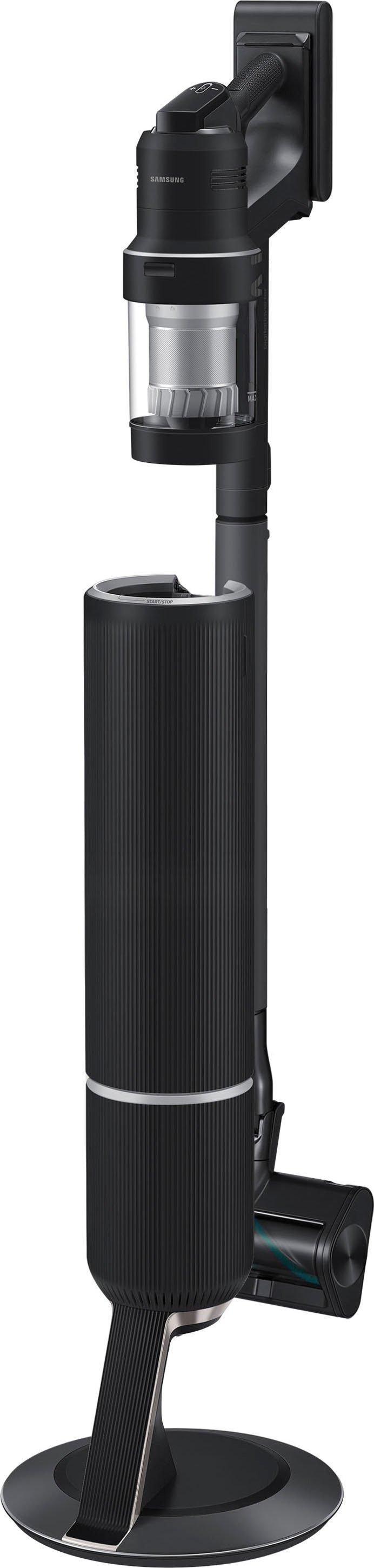 Samsung Akku-Handstaubsauger BESPOKE Jet AI Akku+ CompleteClean VS28C97B4QK/WD, 730 W, beutellos, automatische Entleerung mit selbstschließender Öffnung