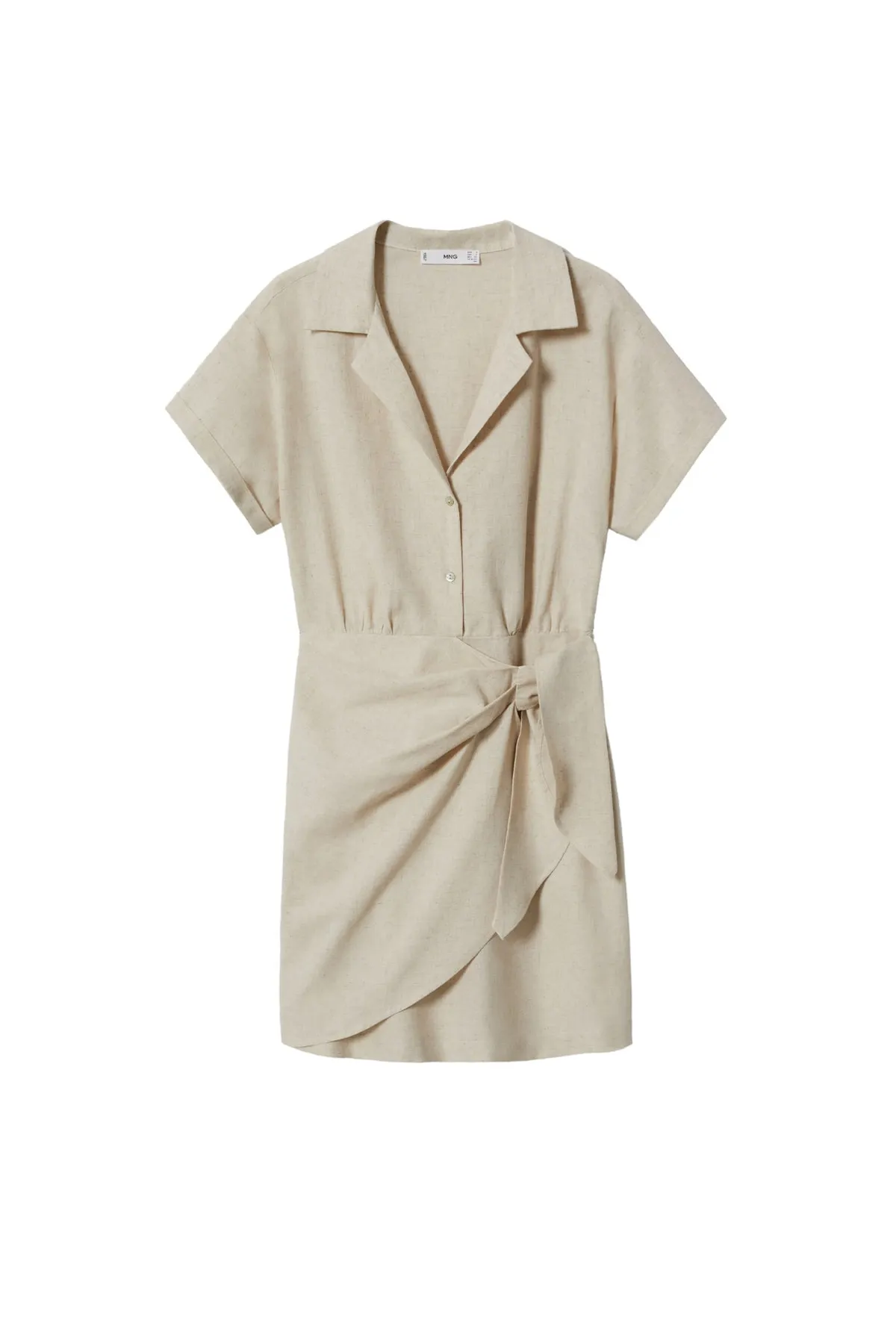 MANGO  Beiges Damenkleid 27097129