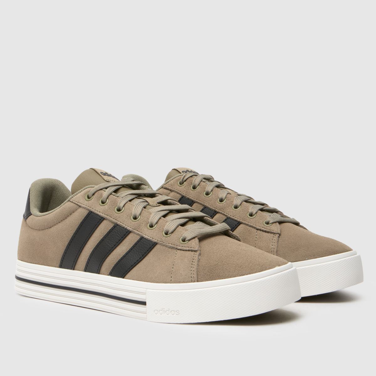 adidas Daily 4.0 cipők fekete és zöld színben