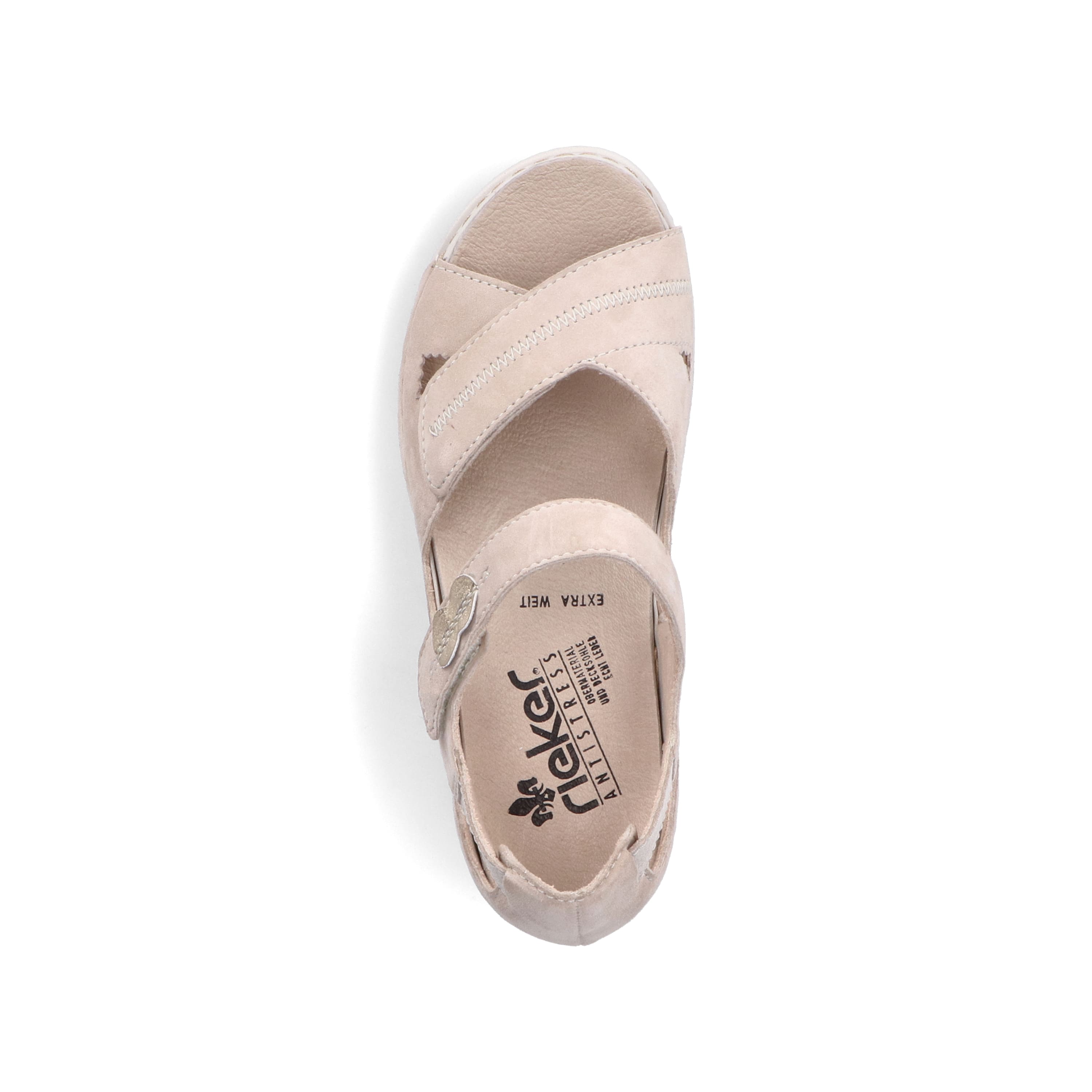 Rieker Damen Riemchensandalen hellbeige