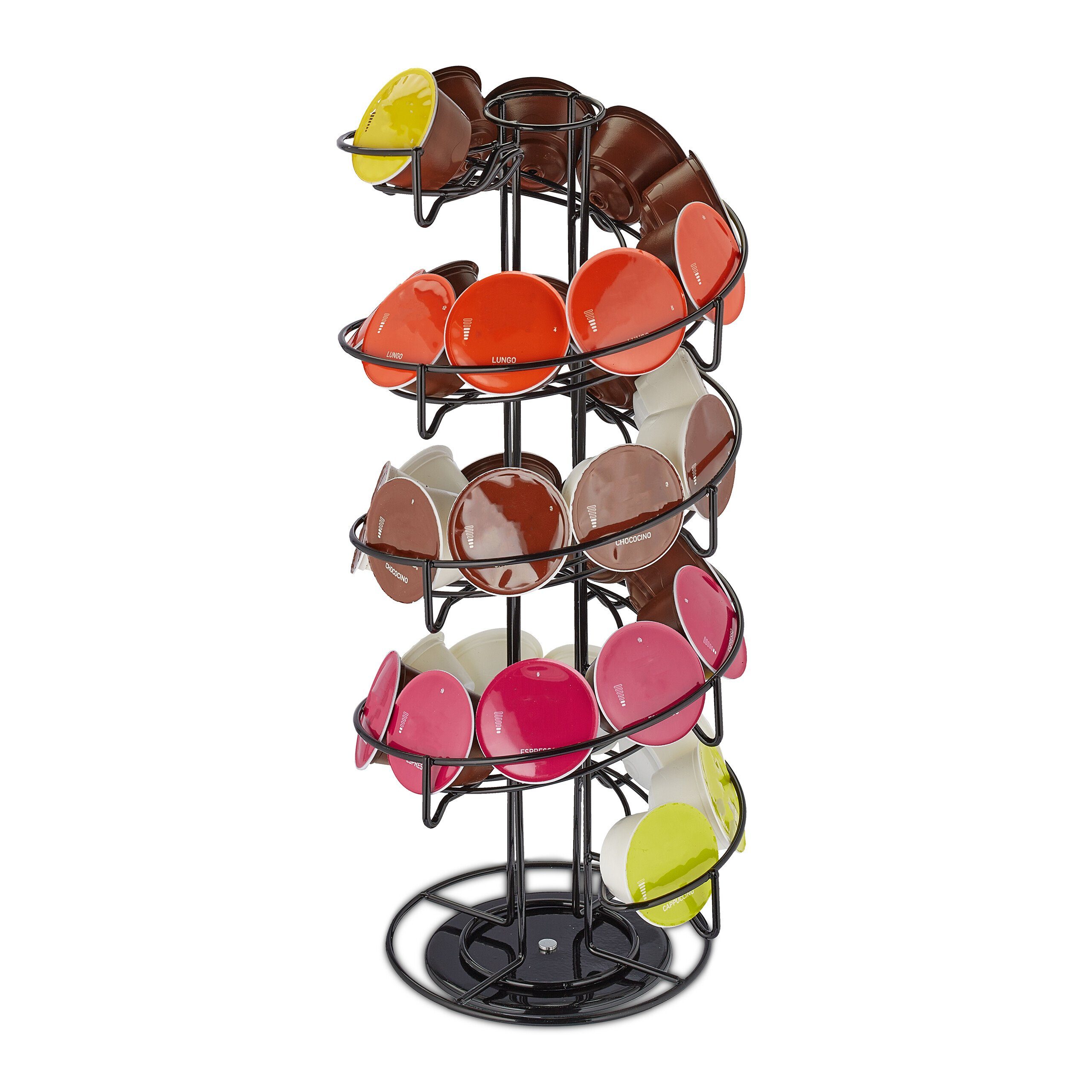 relaxdays Kapselhalter Kapselhalter für 32 Dolce Gusto Kapseln
