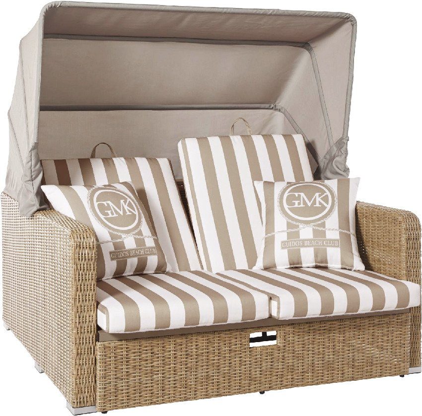Guido Maria Kretschmer Home&Living Loungesofa Norderney, 8 Teile, BxLxH: 146x140x78 cm, Strandkorb