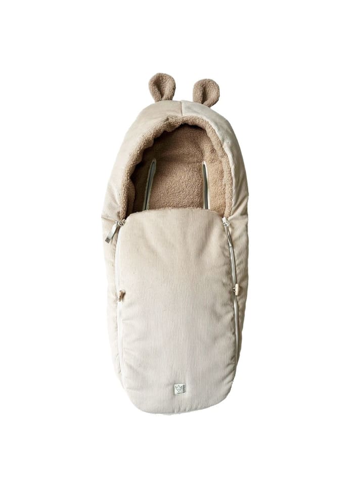 Kaiser Fleece-Fußsack Hima für Babyschalen & Babywannen in braun günstig kaufen onesize